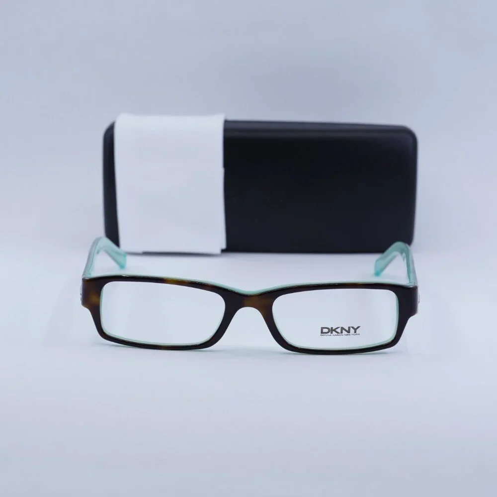 Final Price! Dkny DY4585B 3388 Havana/Azure Eyeglasses 50mm